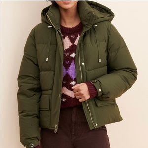 *SOLD* NWOT Kate Spade Cinched Waist Hooded
Puffer Jacket